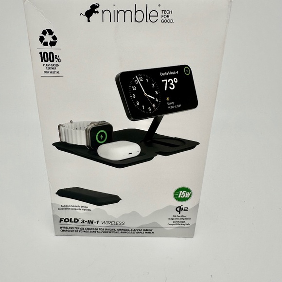 Nimble 3-in-1 Wireless Charger - Picture 1 of 4